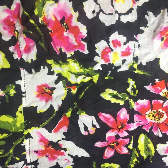 Cino Boutique Beautiful Vibrant Cotton Blouse Great Fit - Picture 5 of 14